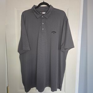Callaway Men's Gray Polo Shirt
